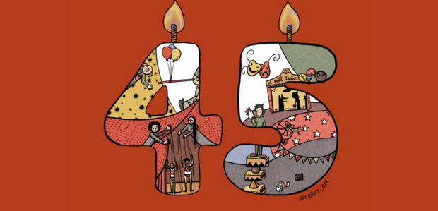 Gran festa de cloenda per celebrar els 45 anys d'imagina't! amb tota la família