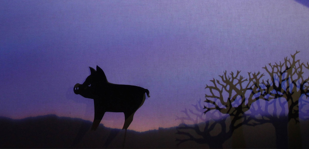 El porquet que volia veure el món des de dalt