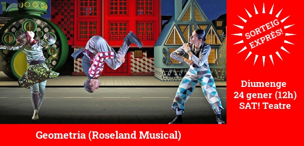 SORTEIG CULS INQUIETS!!/ Sortegem un pack familiar d’entrades per veure Geometria al SAT!