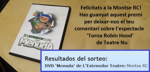 Montse RC és la guanyadora del premi del mes de febrer per deixar-nos el seu comentari