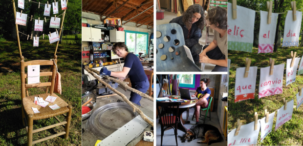 Art i creativitat s’entrellacen en la nova instal·lació participativa de Katakrak