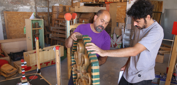 LA INSTAL·LACIÓ PARTICIPATIVA dins les arts de carrer