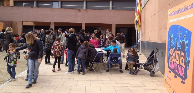 Presentació d'EscenaFamiliar a l'activitat 'Som espectacles familiars