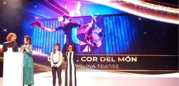 Engruna Teare s'endú el Butaca a millor espectacle familiar i reivindica més visibilitat i espai per a propostes d'aquest tipus