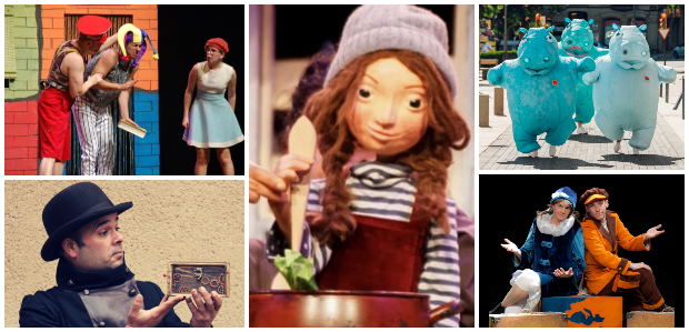 Espectacles de carrer i espectacles de sala familiars pel cap de setmana que canviem de mes