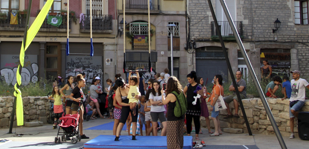 Viu un Nadal de circ al Barri de Sant Pere