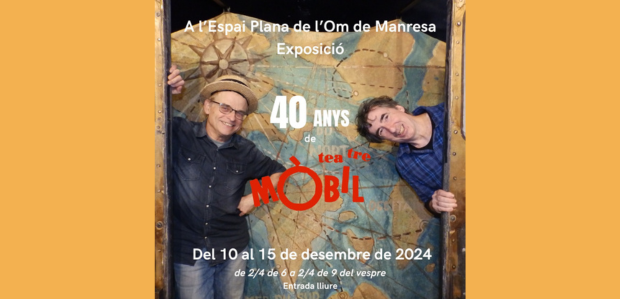 Visita l'exposicó '40 anys de Teatre Mòbil'
