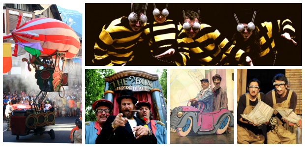 DESTACATS/ L'humor i la música omplen el carrer i les sales per celebrar Carnestoltes