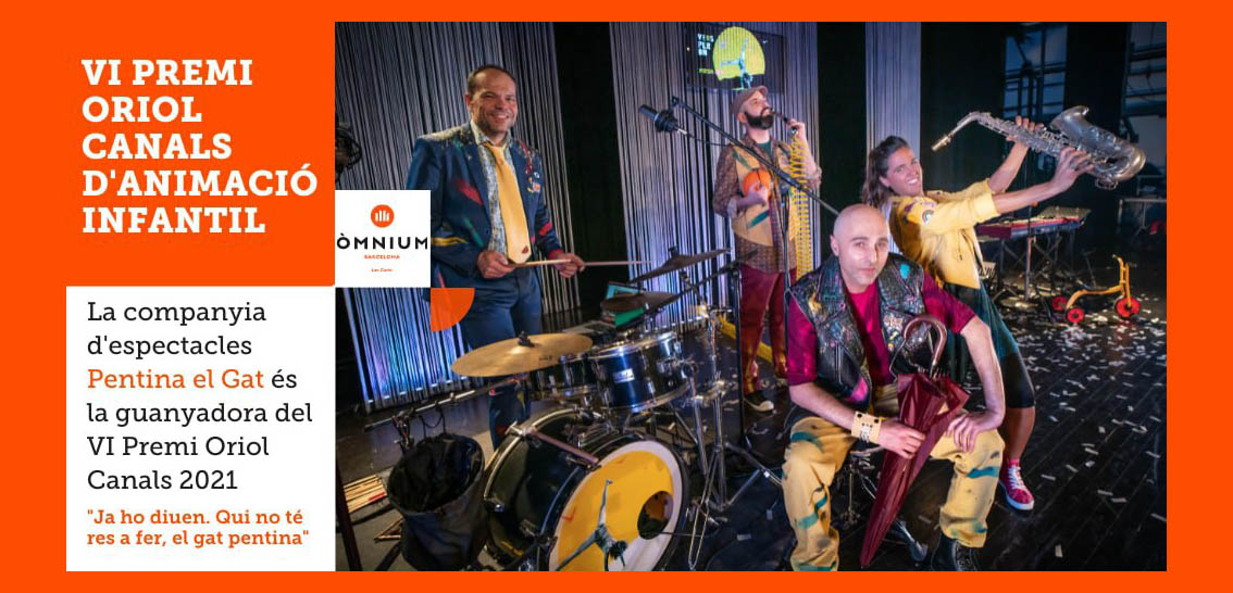 Pentina el Gat guanya el 6è Premi Oriol Canals d'animació infantil que atorga Omnium les Corts