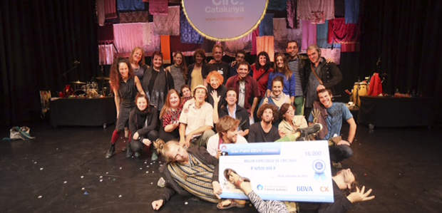 Zirkòlika atorga els Premis de Circ de Catalunya