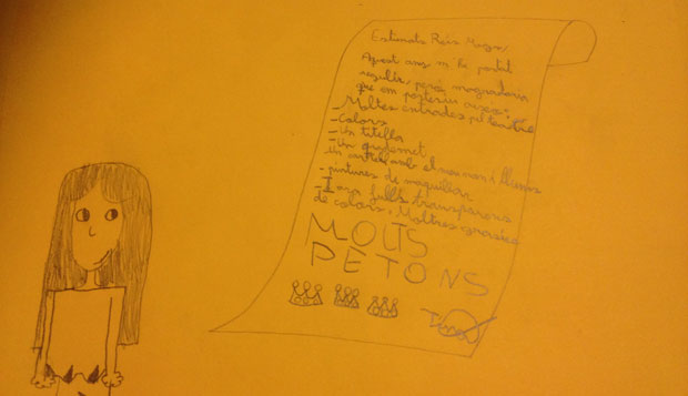 EL DIARI DE LA TINA: La carta als Reis