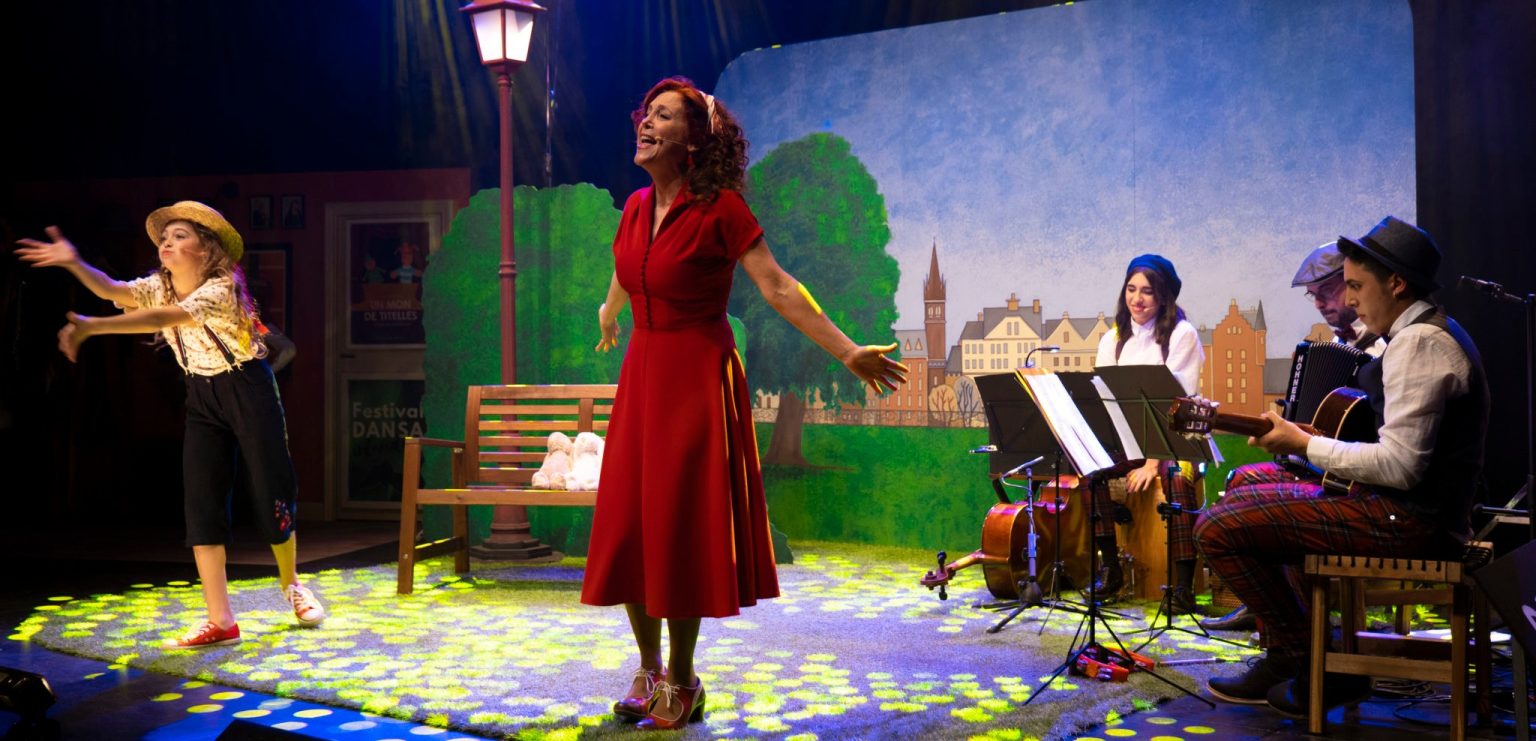 SORTEIG #CULSINQUIETS / La Dàmaris Gelabert fa estada al Poliorama amb "Soc feliç" i convidem una família a cada funció. Hi participeu?